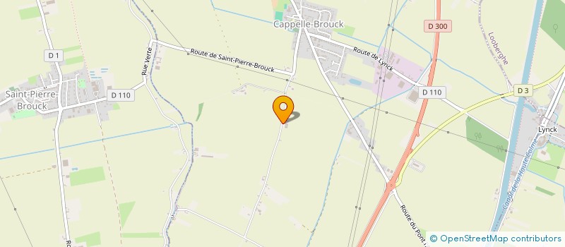 localisation de l'entreprise GOZE  CAPPELLE-BROUCK