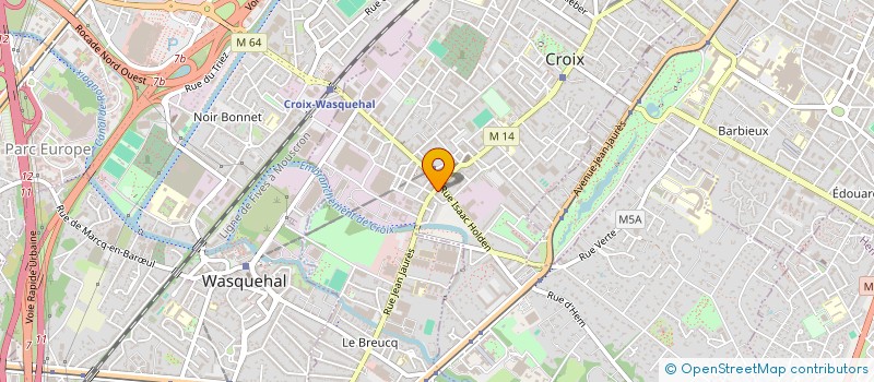 localisation de l'entreprise GOZO à CROIX