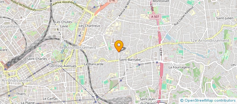 localisation de l'entreprise GOZO à MARSEILLE