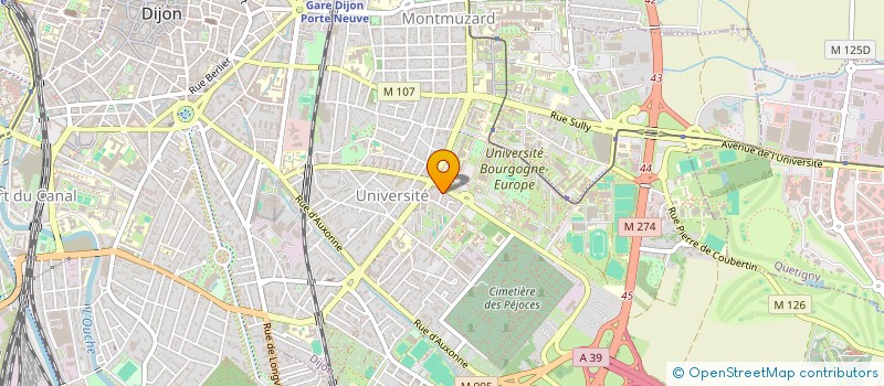 localisation de l'entreprise GOZUM  DIJON