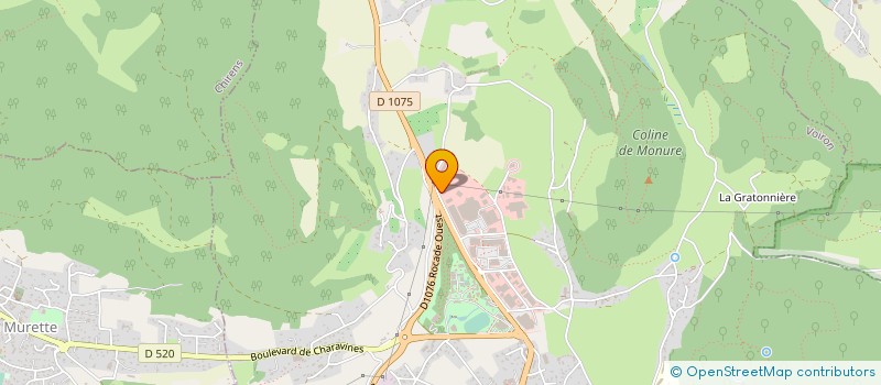 localisation de l'entreprise GOZZI PROTECTION  VOIRON