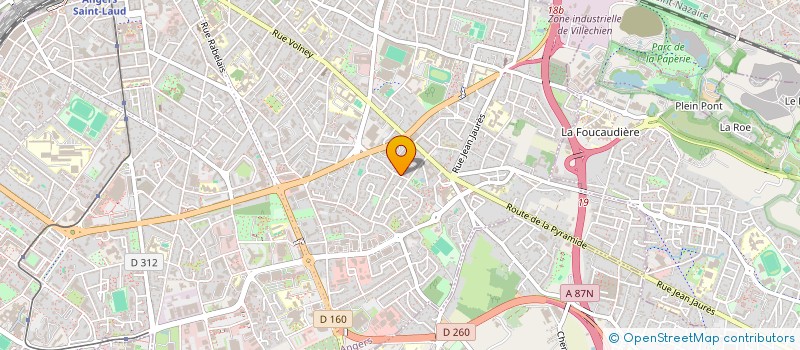 localisation de l'entreprise GP-1 à ANGERS