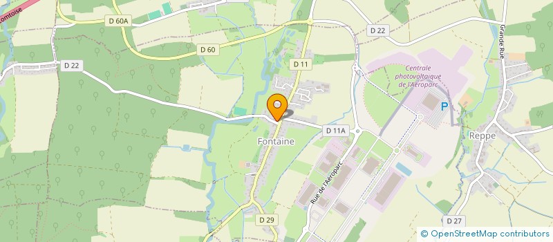 localisation de l'entreprise GP 2 J CARRELAGES SARL à FONTAINE