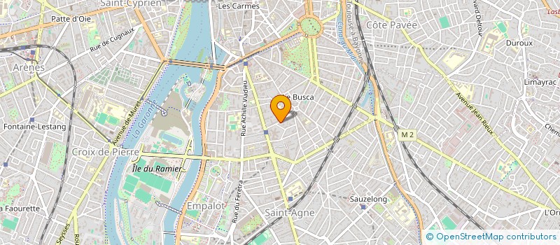 localisation de l'entreprise GP 31 IMMO à TOULOUSE