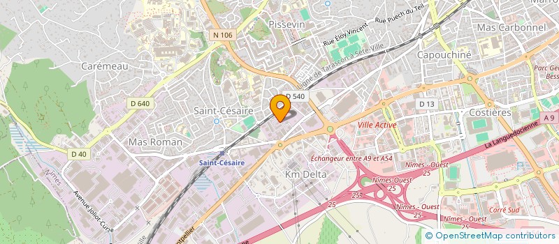 localisation de l'entreprise GP à NIMES