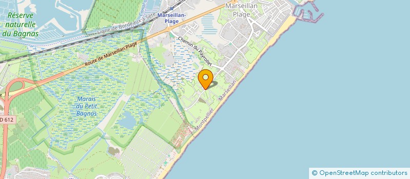 localisation de l'entreprise GP à MARSEILLAN