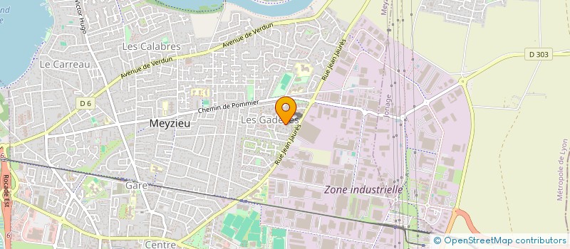 localisation de l'entreprise GP ACQUISITION  MEYZIEU