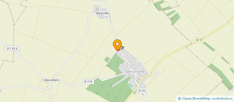 localisation de l'entreprise GP AGRI à SAINVILLE