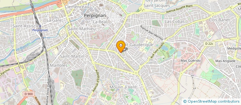 localisation de l'entreprise GP AUDITEURS & EXPERTS à PERPIGNAN