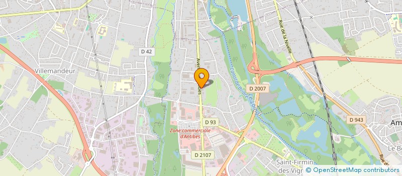 localisation de l'entreprise GP AUTO à AMILLY