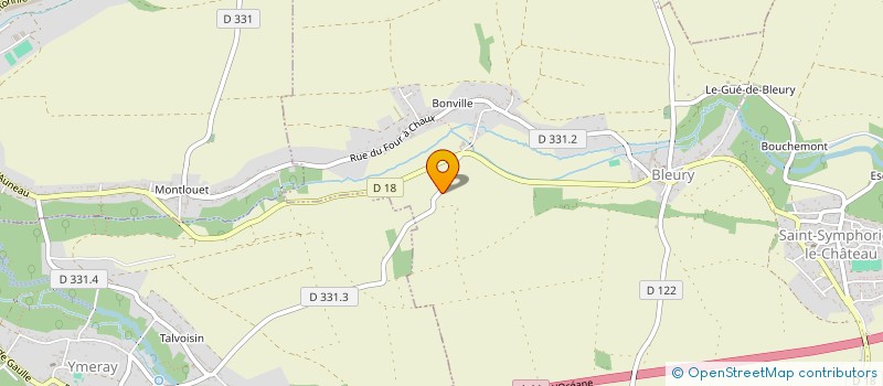 localisation de l'entreprise GP AUTOMOBILES à AUNEAU-BLEURY-SAINT-SYMPHORIEN