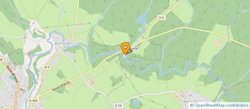 localisation de l'entreprise GP AUTOS  BONVILLET