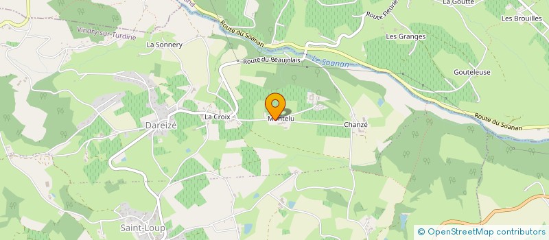 localisation de l'entreprise GP BATIMENT  VINDRY-SUR-TURDINE