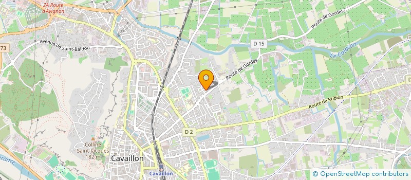 localisation de l'entreprise GP CARRELAGE  CAVAILLON