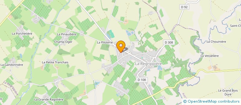 localisation de l'entreprise GP CHOLET  LE MANS