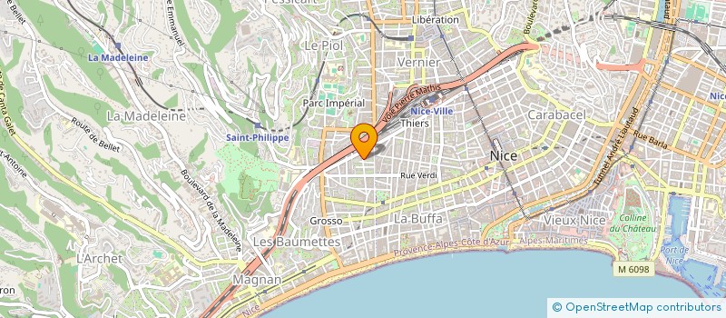 localisation de l'entreprise GP CONSEIL à NICE
