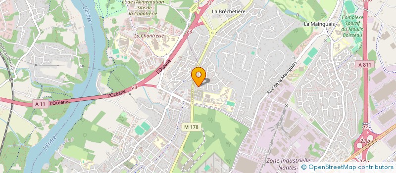 localisation de l'entreprise GP CONSULTANCY SERVICES à CARQUEFOU
