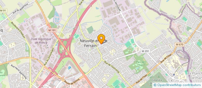 localisation de l'entreprise GP CONSULTING  NEUVILLE-EN-FERRAIN