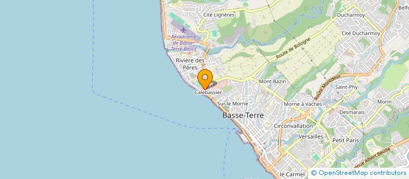 localisation de l'entreprise GP CUISINE  BASSE-TERRE