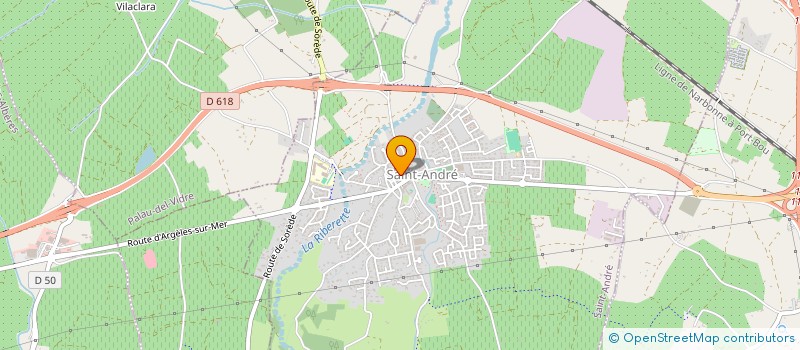 localisation de l'entreprise GP DISTRIBUTION à SAINT-ANDRE