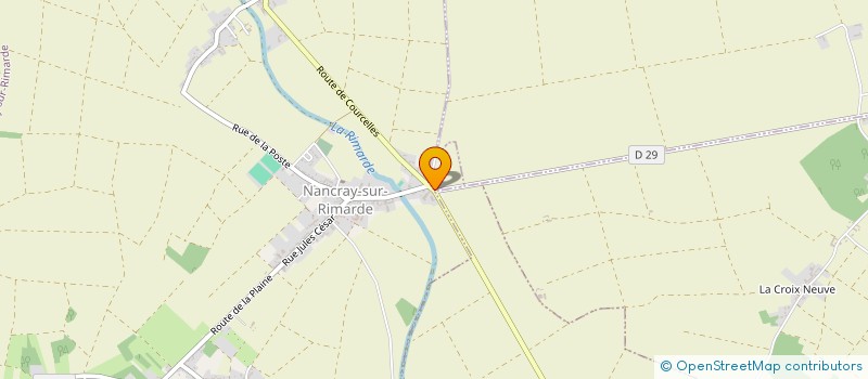 localisation de l'entreprise GP ELEC  NANCRAY-SUR-RIMARDE