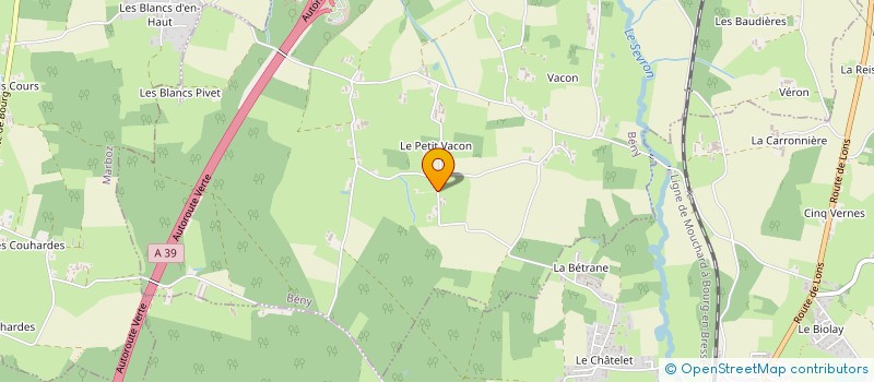 localisation de l'entreprise GP EXPERTISES  BENY