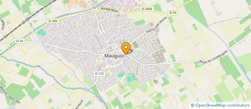 localisation de l'entreprise GP FROID  MAUGUIO