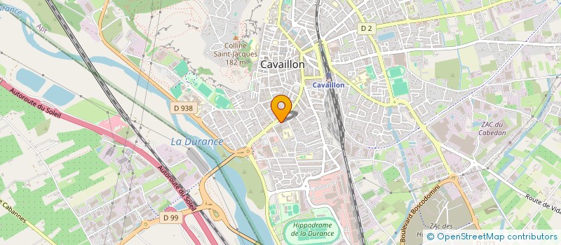 localisation de l'entreprise GP FRUITS  CAVAILLON