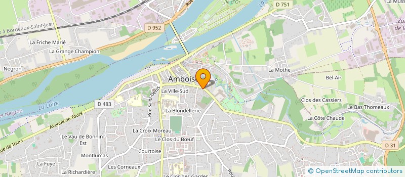 localisation de l'entreprise GP.GW  AMBOISE