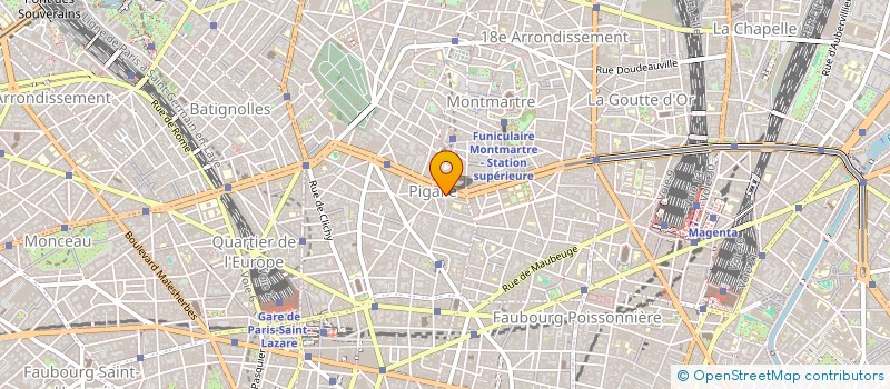 localisation de l'entreprise GP HOLE  PARIS