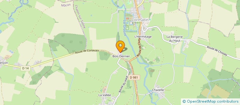 localisation de l'entreprise GP IMMO  CORMATIN