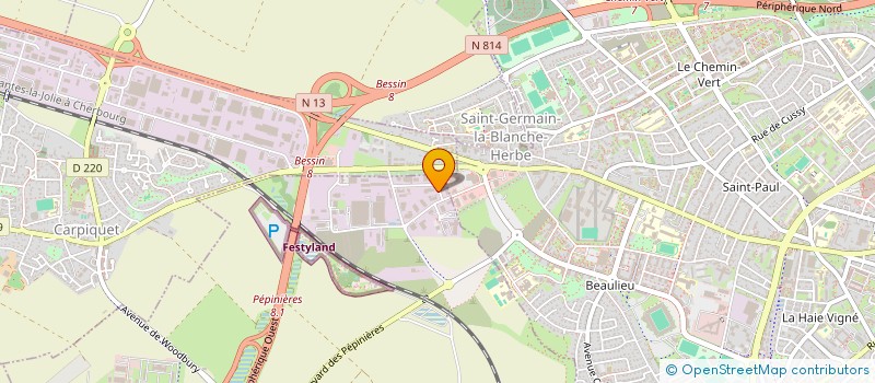 localisation de l'entreprise GP IMMO  BRETTEVILLE-SUR-ODON