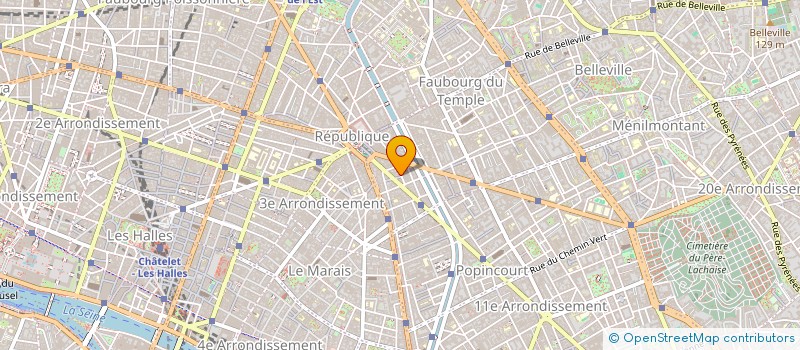 localisation de l'entreprise GP INC. à ROSNY-SOUS-BOIS