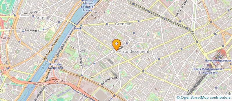 localisation de l'entreprise GP INDUSTRIE  PARIS