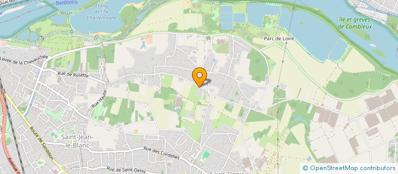 localisation de l'entreprise GP INVEST à SAINT-DENIS-EN-VAL