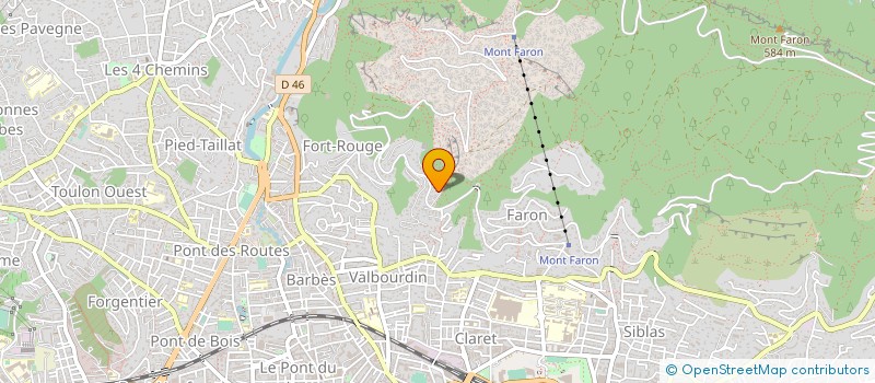 localisation de l'entreprise GP INVESTISSEMENTS  TOULON