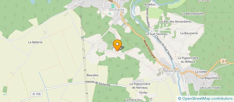 localisation de l'entreprise GP KART CONCEPT  LANDES LE GAULOIS