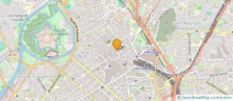 localisation de l'entreprise GP LA COUTELLERIE LILLOISE à LILLE