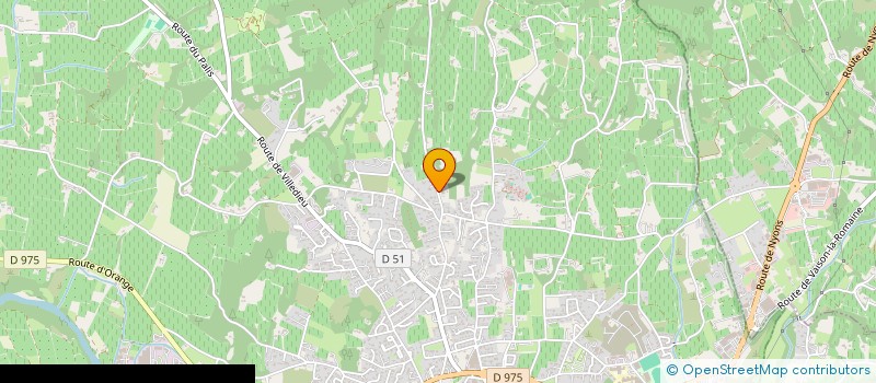 localisation de l'entreprise GP LES PINS  VAISON-LA-ROMAINE