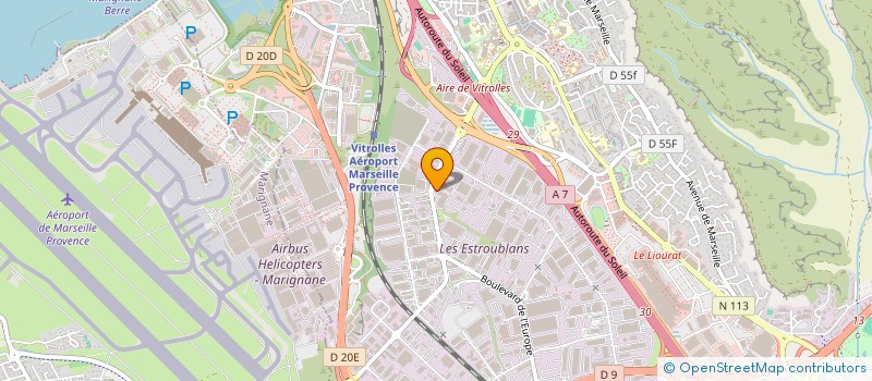 localisation de l'entreprise GP LOISIRS à VITROLLES