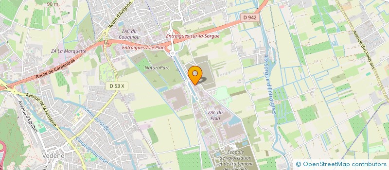 localisation de l'entreprise GP MAT IMMO III  ENTRAIGUES-SUR-LA-SORGUE