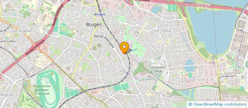 localisation de l'entreprise GP MENUISERIE  BRUGES