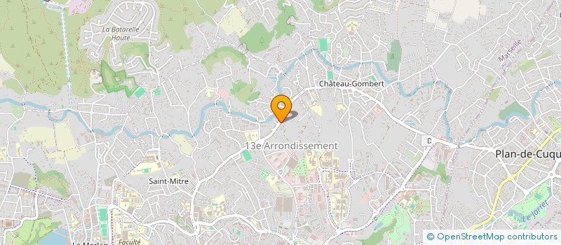 localisation de l'entreprise GP MENUISERIES 13  MARSEILLE