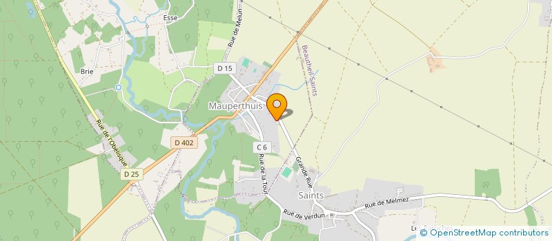 localisation de l'entreprise GP MLV à MAUPERTHUIS