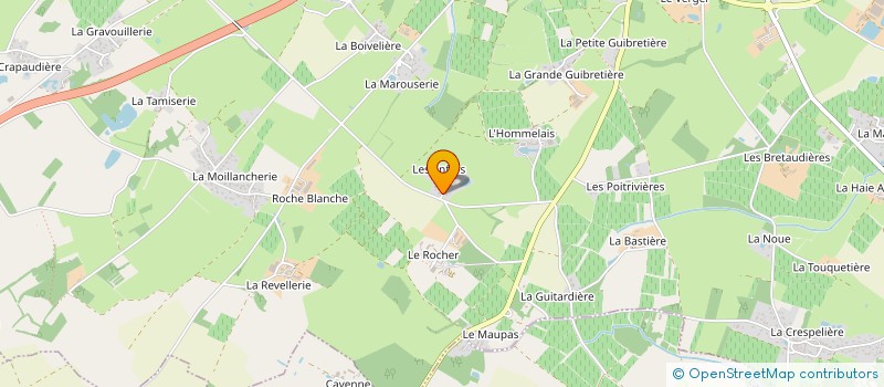 localisation de l'entreprise GP MOTOCULTURE DE PLAISANCE  SAINT-PHILBERT-DE-GRAND-LIEU