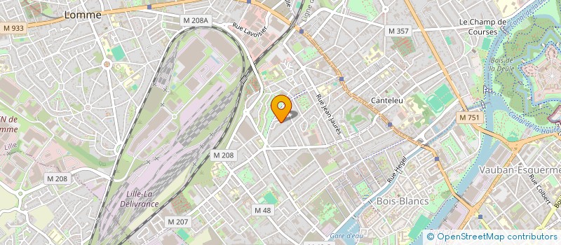 localisation de l'entreprise GP OPPORTUNITES  LILLE