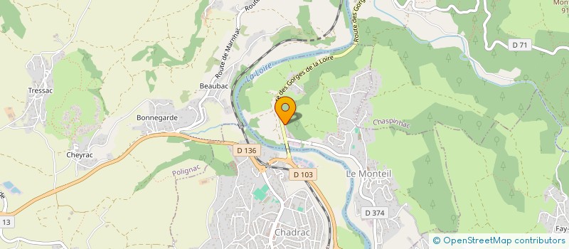 localisation de l'entreprise GP OPTIMUM à LE MONTEIL