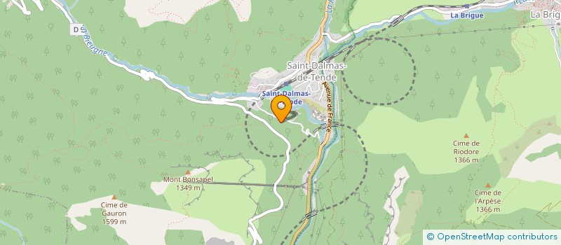 localisation de l'entreprise GP OVIN CAPRINS AGNI LES MERVEILLES à TENDE
