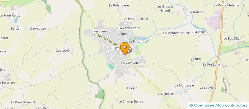 localisation de l'entreprise GP PAYSAGE  GUITTE