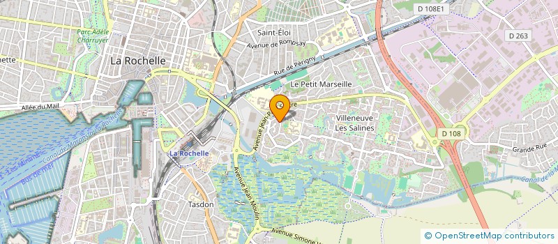 localisation de l'entreprise GP PHARMA  LA ROCHELLE